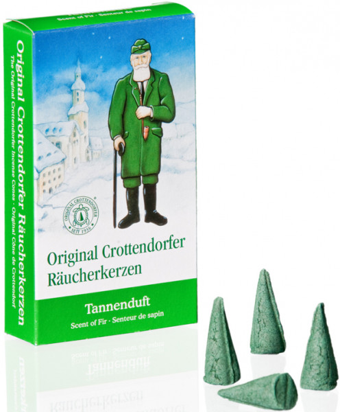 Crottendorfer Räucherkerzen - Tannenduft 100 Pack.