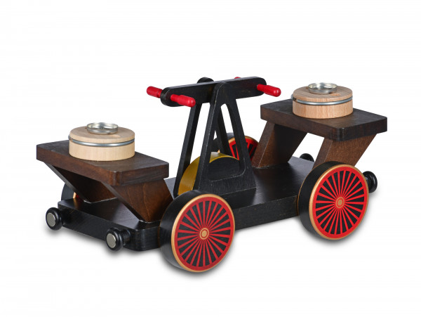 KWO - Eisenbahn Zubehör, Draisine schwarz 12 cm