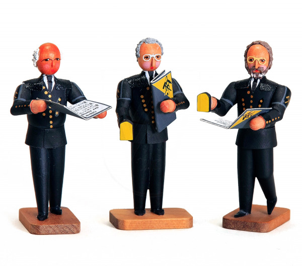 Walter Werner - Freiberger Bergsänger, 1. Tenor, 3 Figuren