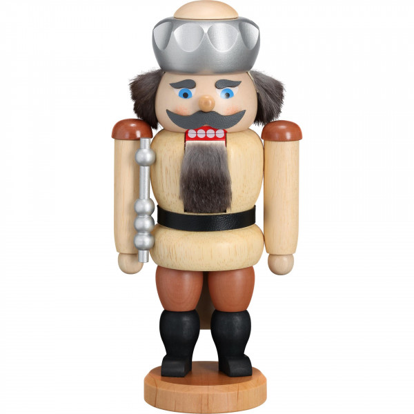 Seiffener Volkskunst eG - Nussknackler König Edelholzausführung >>Abachi<<