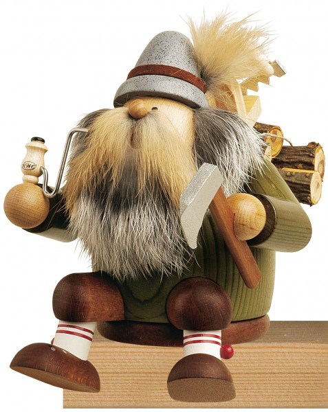 KWO - Räuchermann Kantenhocker-Holzfäller