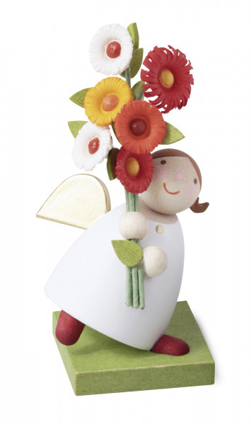 Günter Reichel - Schutzengel mit Blumen