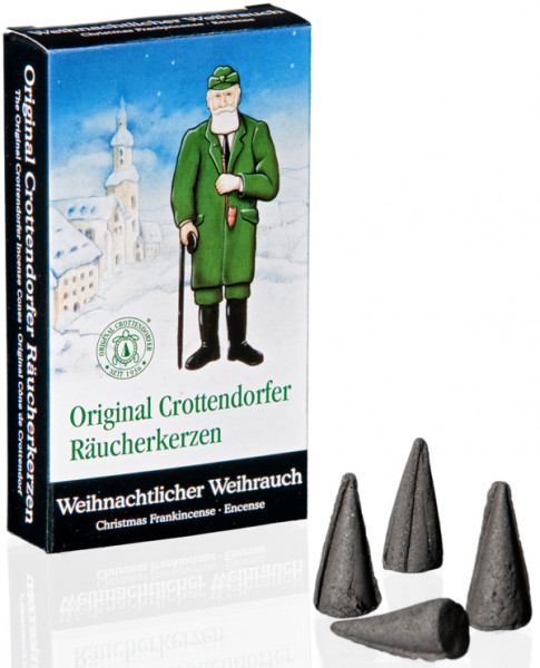 Crottendorfer Räucherkerzen - Weihnachtlicher Weihrauch 100 Pack.