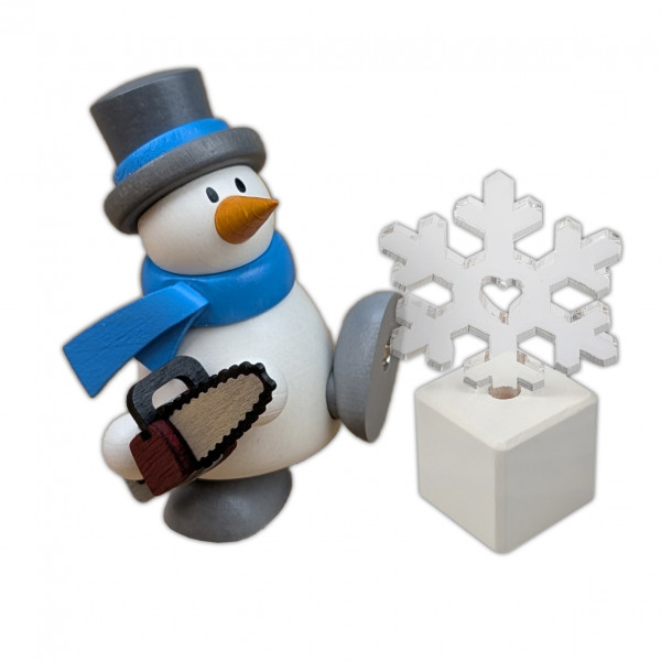 Hobler - Schneemann Otto mit Eisskulptur