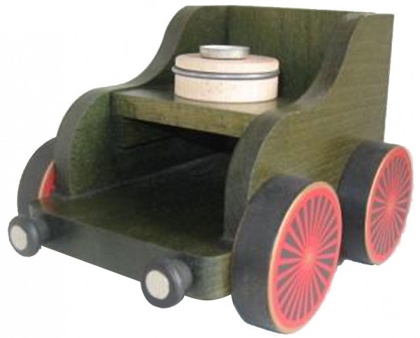 KWO - Eisenbahnwagen, grün