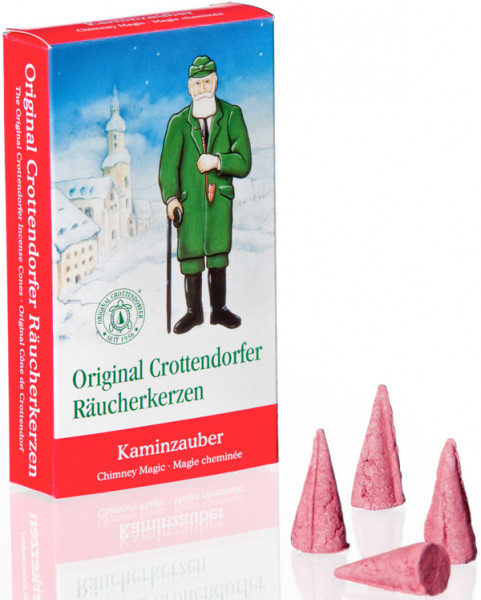 Crottendorfer Räucherkerzen - Kaminzauber 100 Pack.