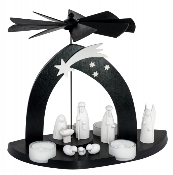 Schalling - Black Pyramide Christgeburt mit Hirte