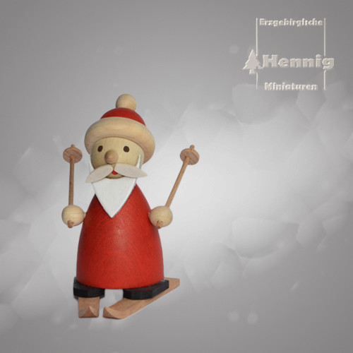 Hennig Figuren - Ruprecht mit Ski