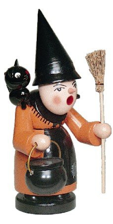 Gahlenz - Räuchermännchen Hexe