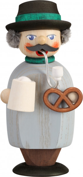 Seiffener Volkskunst eG - Räuchermännchen Bayer 14 cm