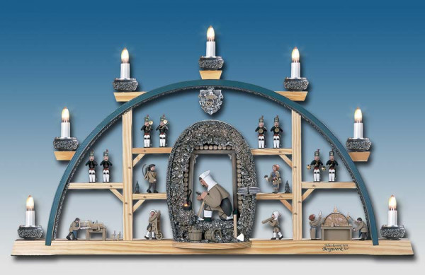 Klaus Kolbe - Schwibbogen Hauer mit Fundstufe