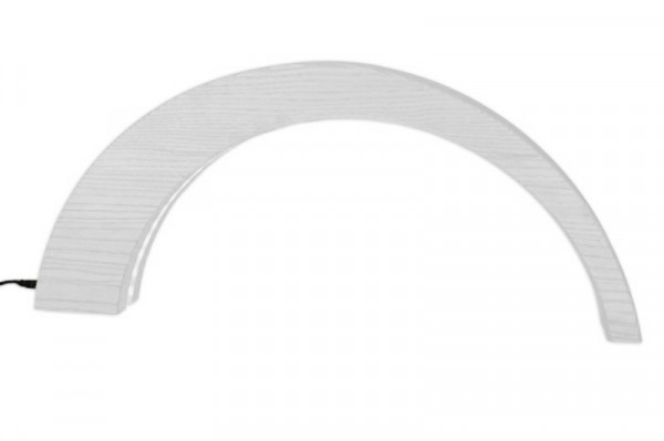 Scholz Präsent - LED Lichterbogen "STINO" weiß modern, klein