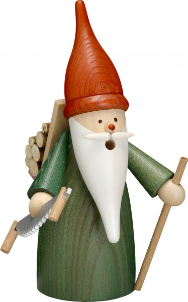 Seiffener Volkskunst eG - Räuchermännchen Waldwichtel 16 cm