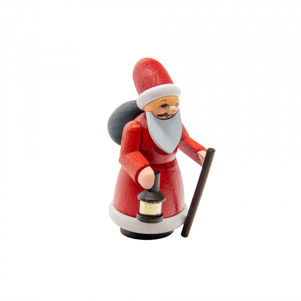 Spielwarenmacher Günther - Weihnachtsmann mit Laterne 6 cm