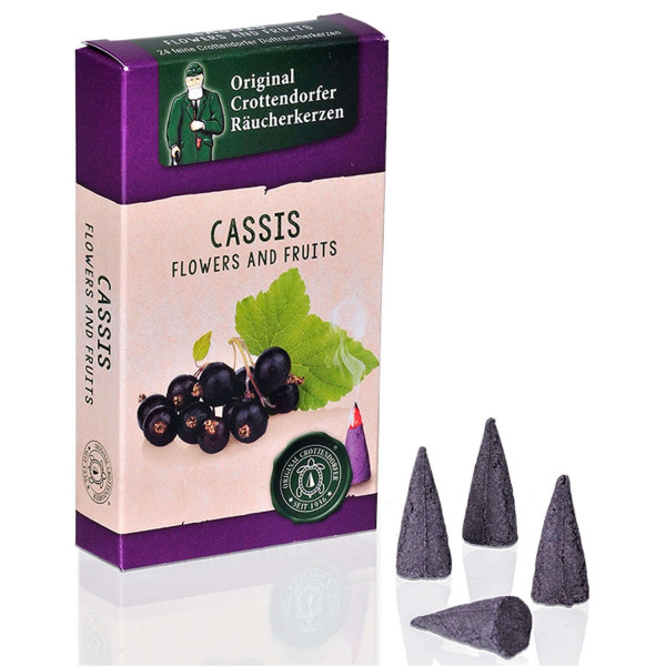 Crottendorfer Räucherkerzen - Cassis