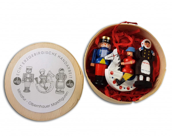 Wolfgang Braun - Miniatur in Spandose Olbernhauer Marktfiguren