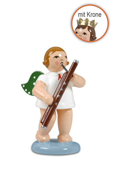 Ellmann - Engel mit Fagott mit Krone
