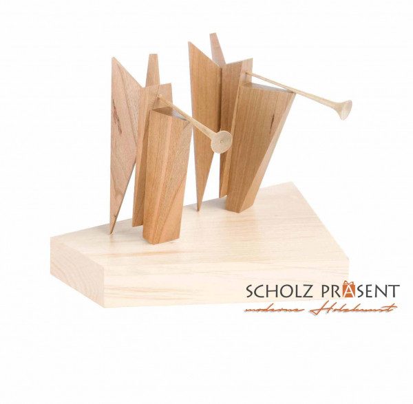 Kneisz Design - Krippe Magdalena Posaunen-steh-Engel
