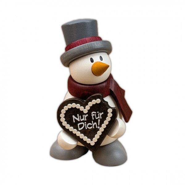 Hobler - Schneemann Otto mit Lebkuchenherz