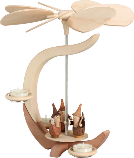 Seiffener Volkskunst eG - Pyramide C-Form Gnome 30 cm