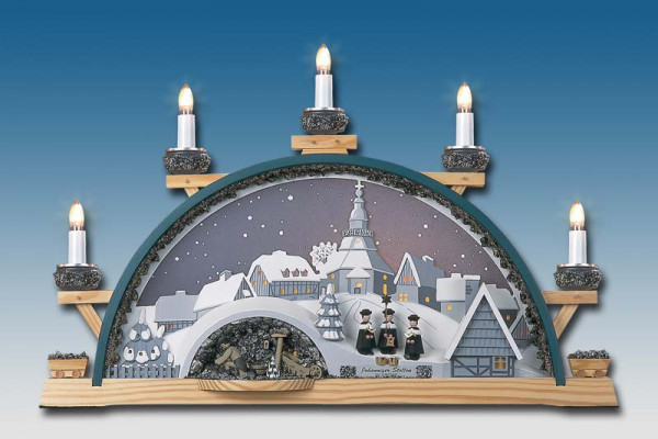 Klaus Kolbe - Schwibbogen Johanniser mit Kurrende