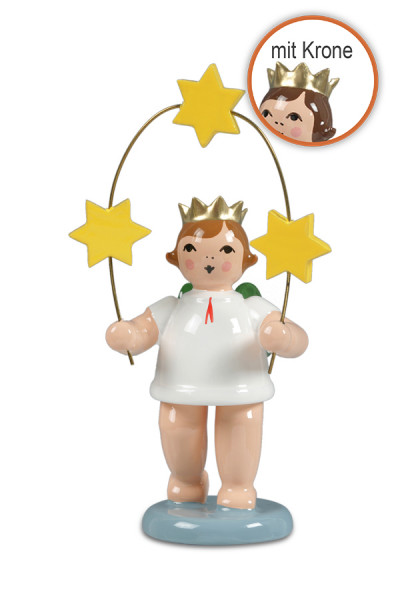Ellmann - Engel mit Sternbogen mit Krone