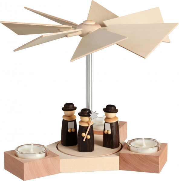 Seiffener Volkskunst eG - Pyramide Hexagonum Weihnachtssänger 20 cm