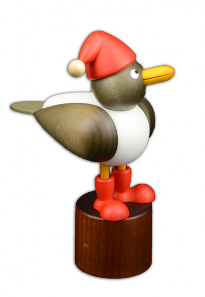 Drechslerei Martin - Weihnachtsmöwe, grau