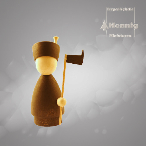 Hennig Figuren - Bergmann modern anthrazit/natur