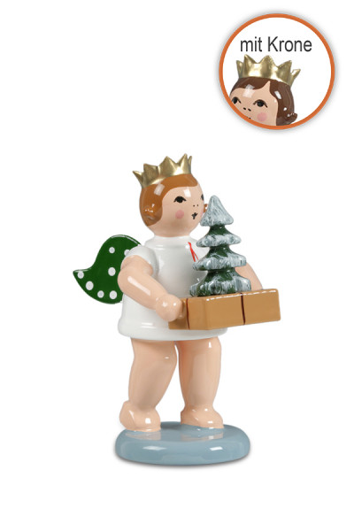 Ellmann - Geschenkeengel mit Baum mit Krone