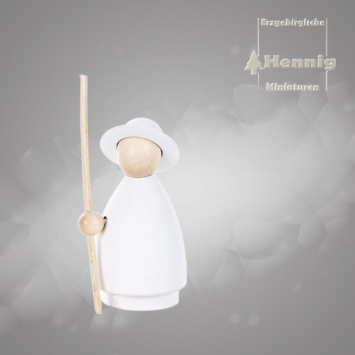 Hennig Figuren - Schäfer modern natur/weiss