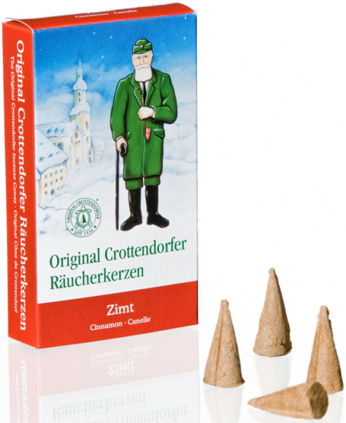 Crottendorfer Räucherkerzen - Zimt 100 Pack.
