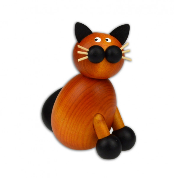 Drechslerei Martin - Katze Onkel Bommel 8,5 cm