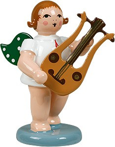 Ellmann - Engel mit Lyragitarre ohne Krone