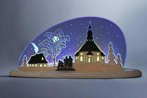 Weigla - Motivleuchte "Seiffner Kirche"