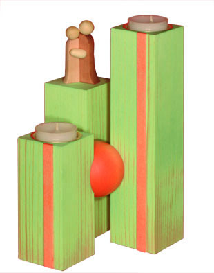 Ulmik - MODERN LINE Kugelleuchter Lindgrün