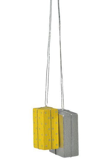 KWO - Baumbehang &quot;Pakete gelb/silber&quot;