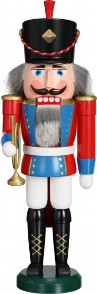 Seiffener Volkskunst eG - Nussknacker Trompeter 39 cm