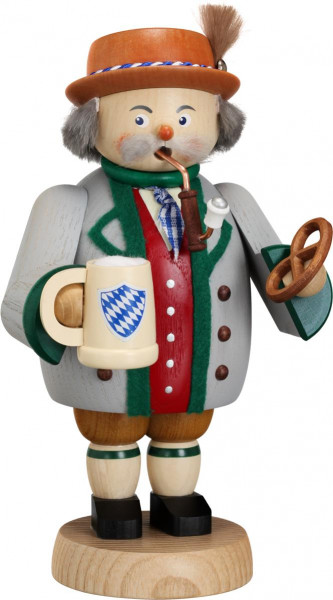 Seiffener Volkskunst eG - Räuchermännchen Bayer 19 cm