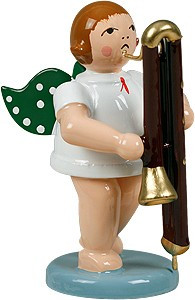 Ellmann - Engel mit Kontrafagott ohne Krone