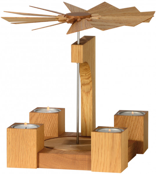 KWO - moderne Pyramide Eiche Natur