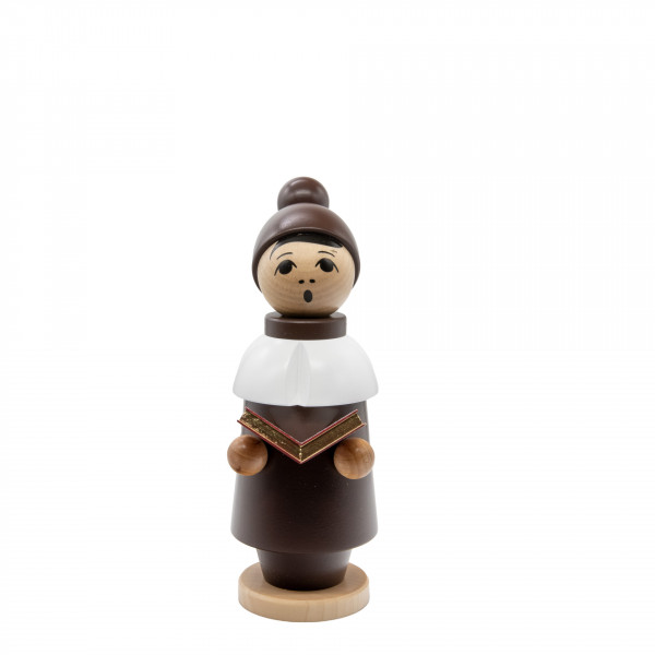 Spielwarenmacher Günther - Kurrendefigur groß (mit Buch) 18 cm